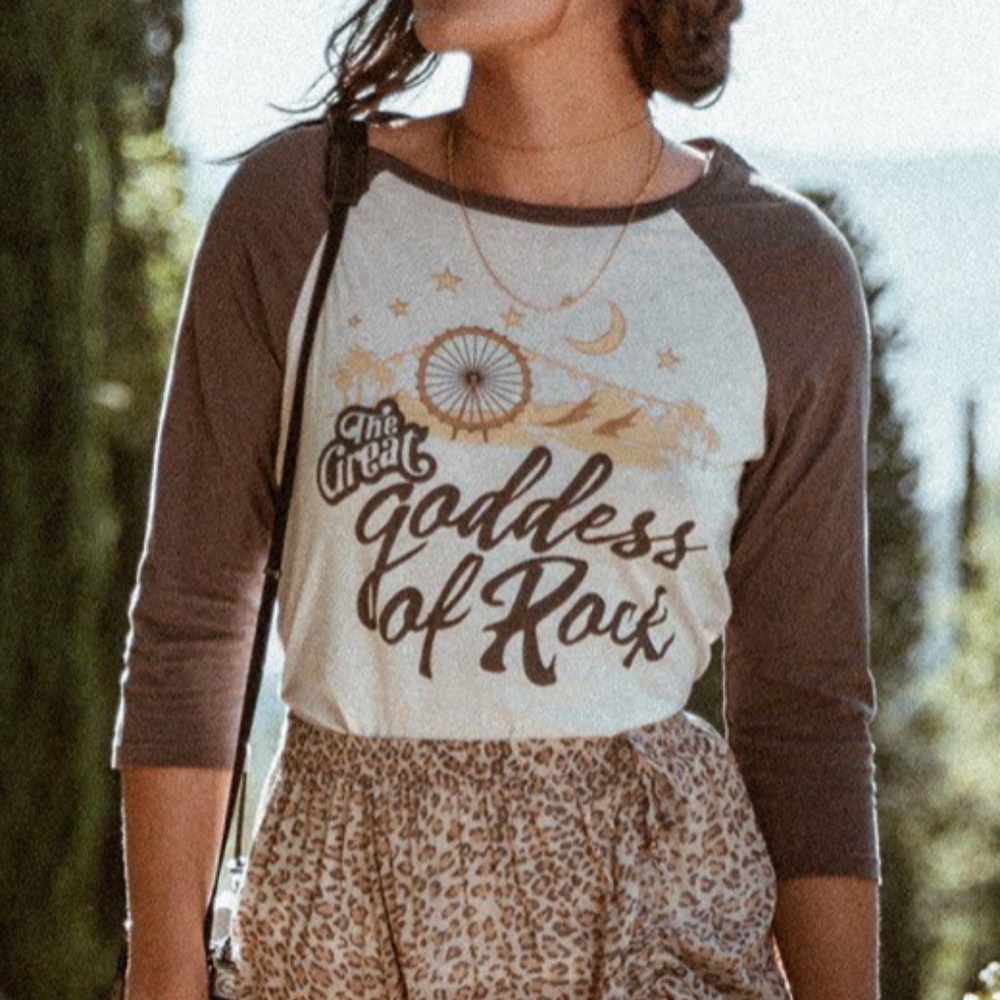 Spell & The Gypsy Goddess of Rock Raglan tee